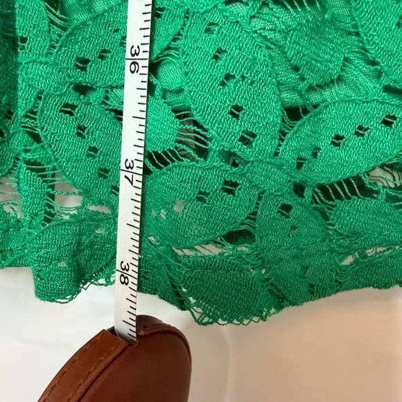 Cute Tiana B. Green Lace Midi Dress - Picture 5 of 7